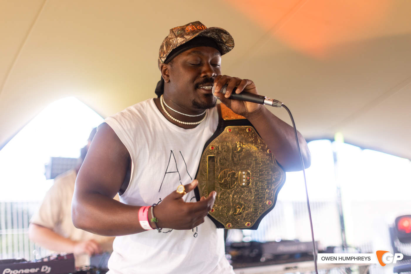 Ahmed, With Love at Forbidden Fruit 2025. Photo by Owen Humphreys www.owen.ie