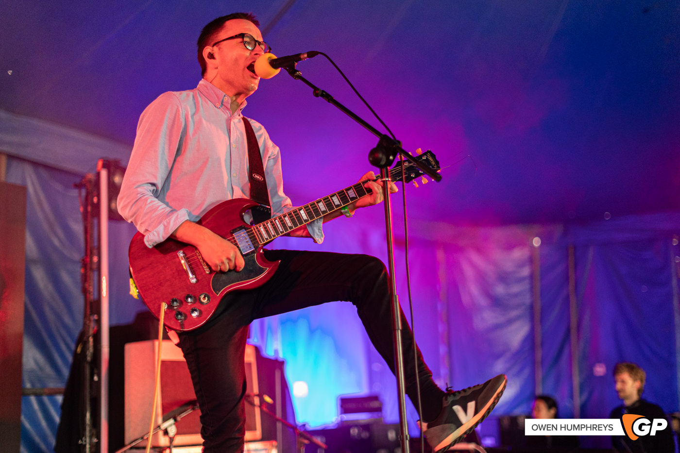 Trupa Trupa at in The Meadows. Photo by Owen Humphreys www.owen.ie