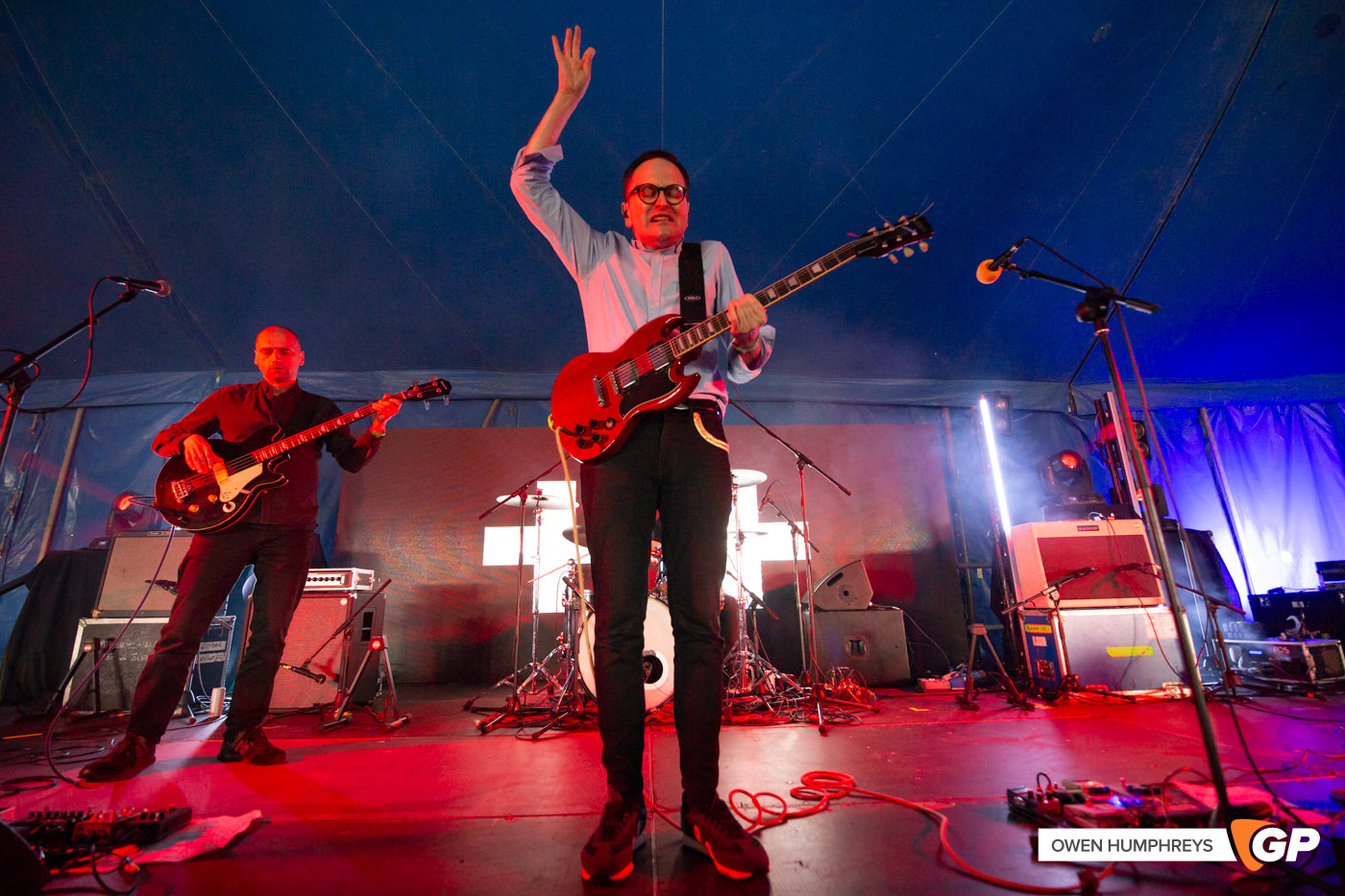 Trupa Trupa at in The Meadows. Photo by Owen Humphreys www.owen.ie