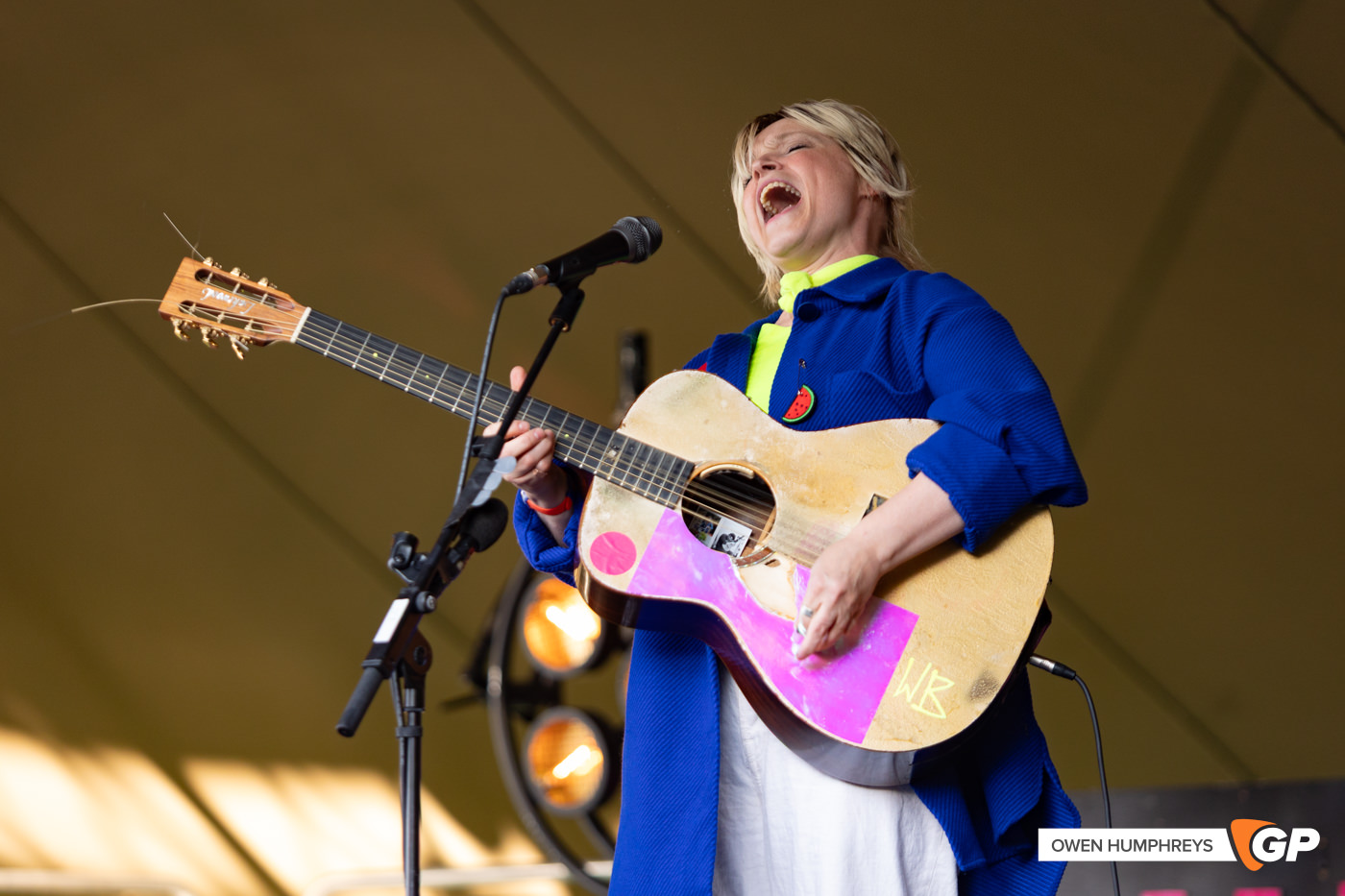 Wallis Bird at Hibernacle 2025. Photo by Owen Humphreys www.owen.ie