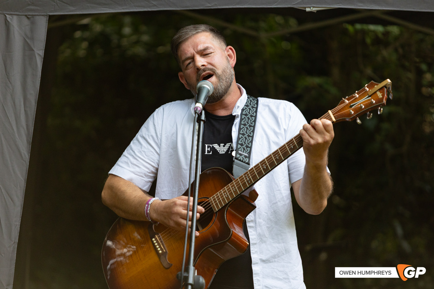 Eddie Winston at Hibernacle 2025. Photo by Owen Humphreys www.owen.ie