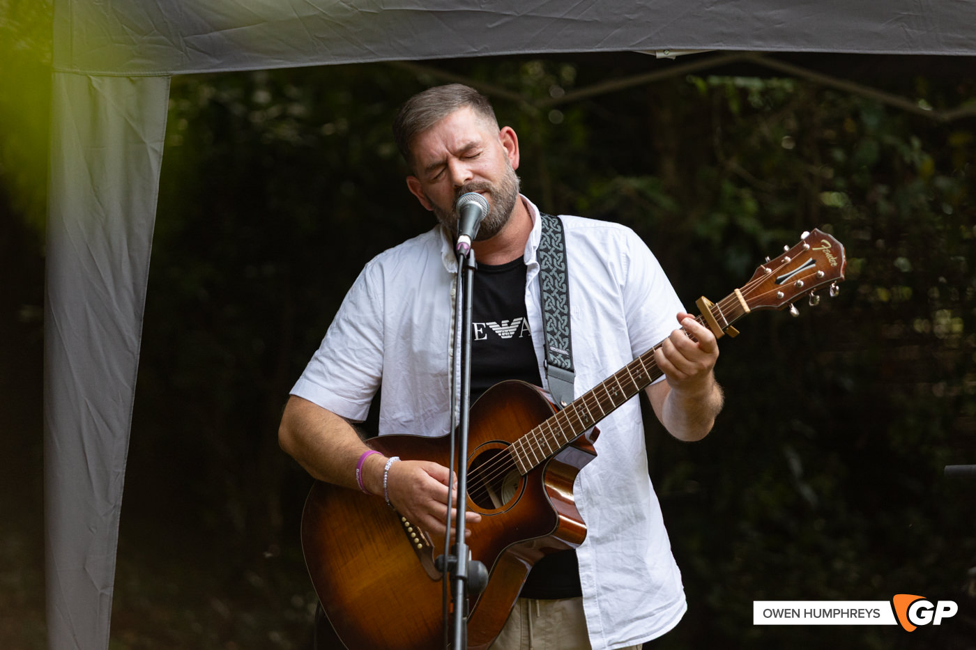 Eddie Winston at Hibernacle 2025. Photo by Owen Humphreys www.owen.ie