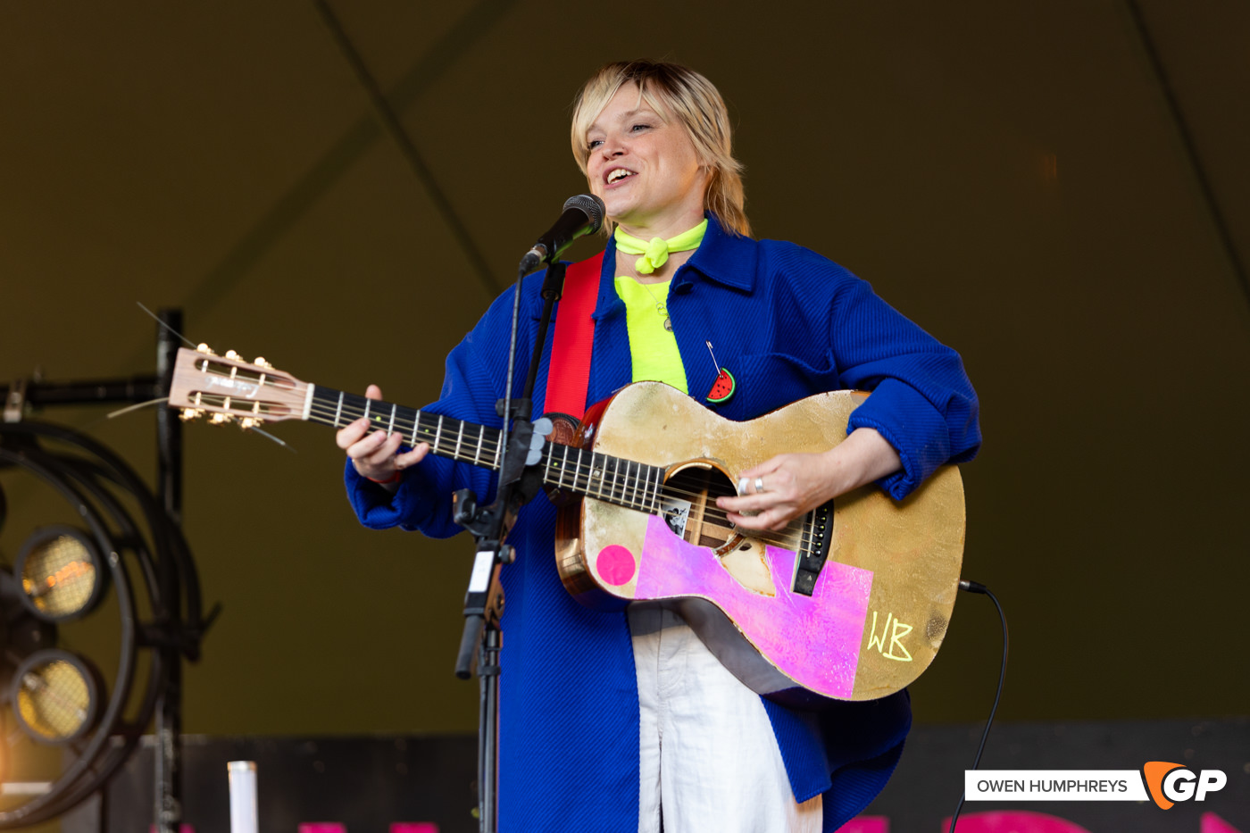Wallis Bird at Hibernacle 2025. Photo by Owen Humphreys www.owen.ie