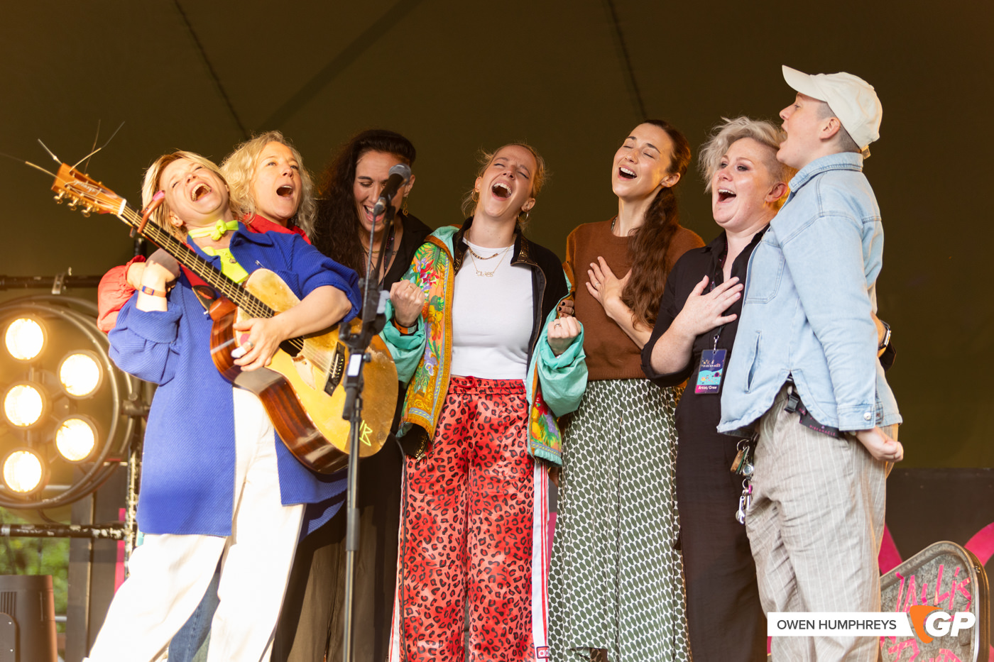 Wallis Bird at Hibernacle 2025. Photo by Owen Humphreys www.owen.ie