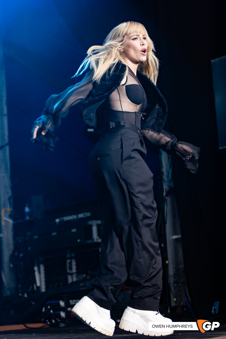 Natasha Bedingfield at The Iveagh Gardens. Photo by Owen Humphreys www.owen.ie