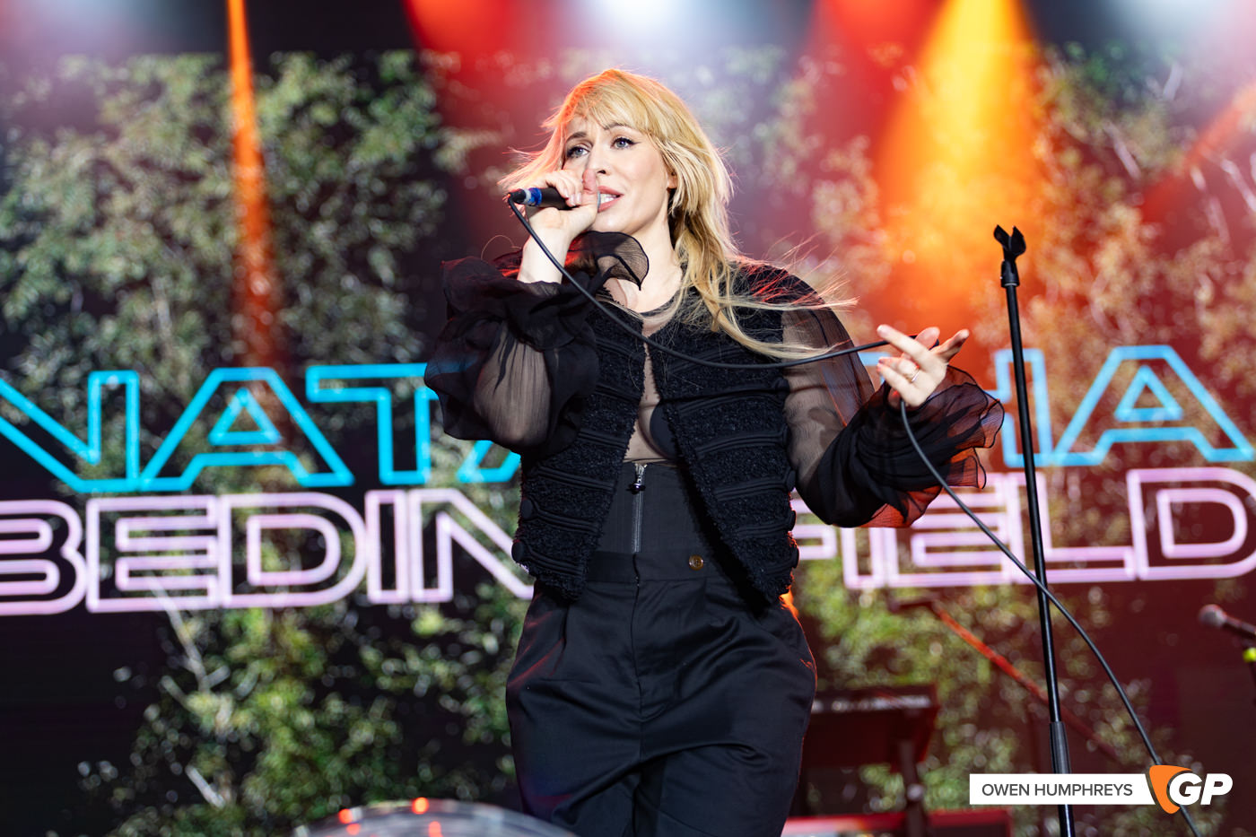 Natasha Bedingfield at The Iveagh Gardens. Photo by Owen Humphreys www.owen.ie