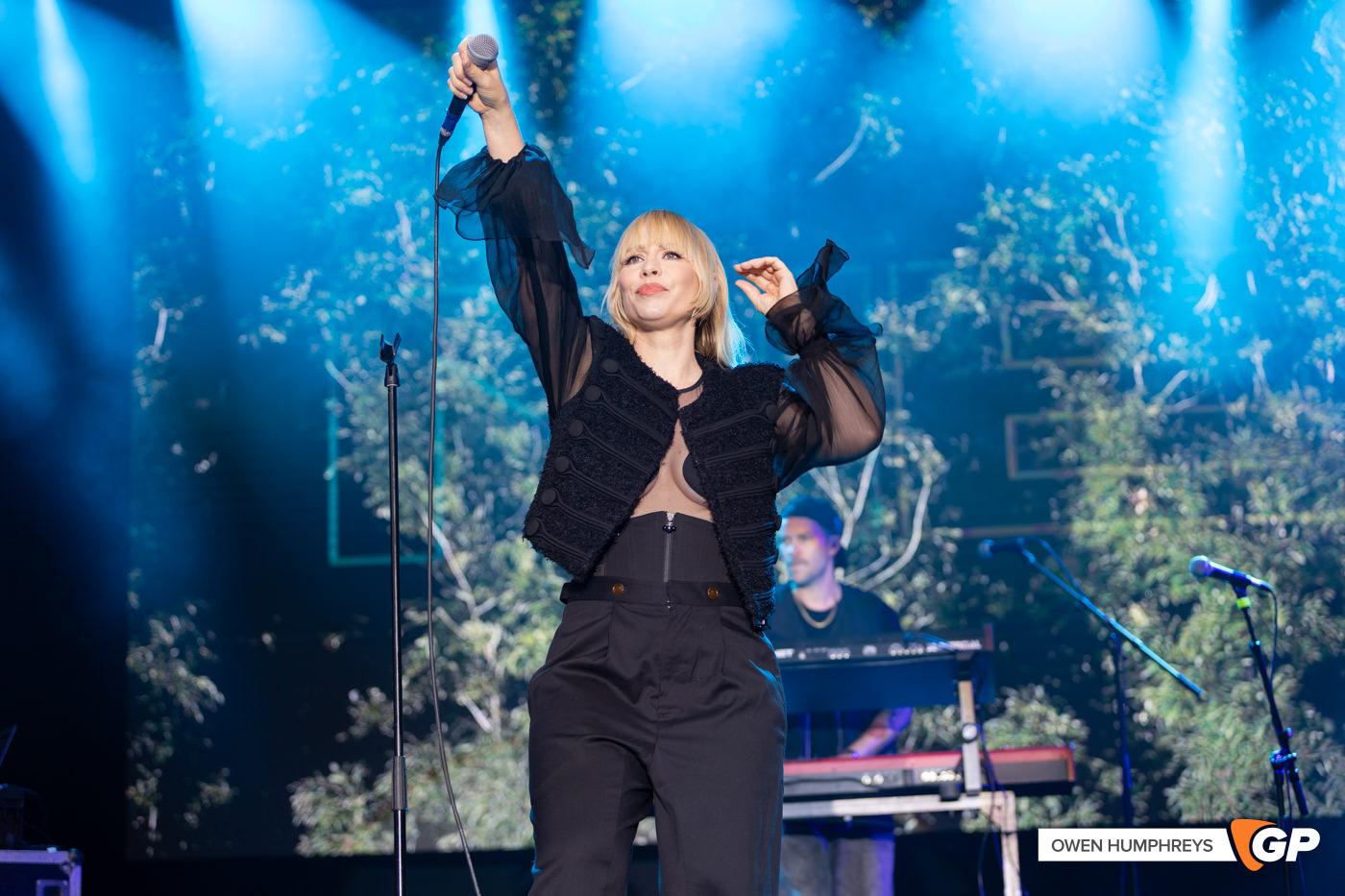 Natasha Bedingfield at The Iveagh Gardens. Photo by Owen Humphreys www.owen.ie