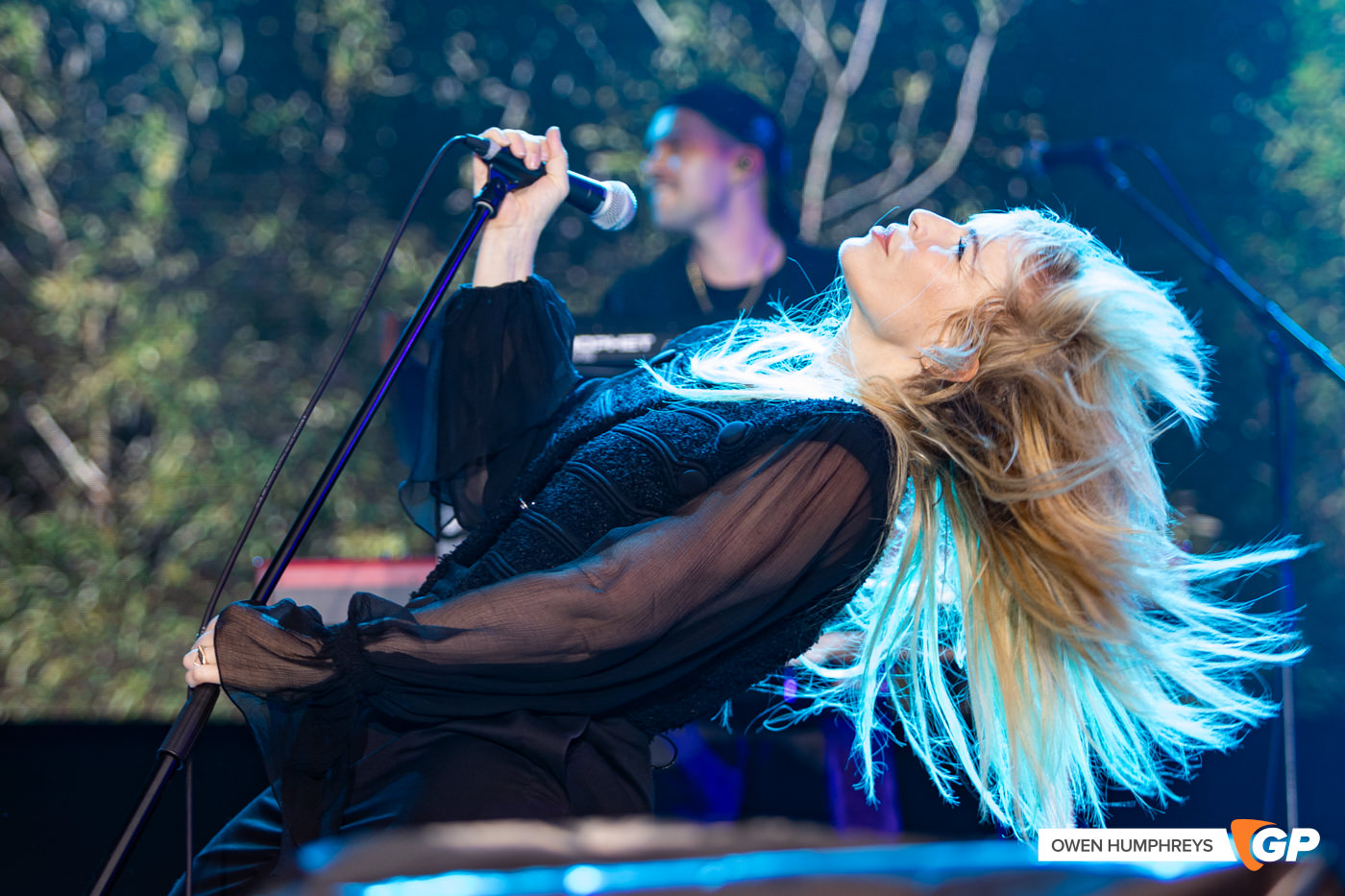 Natasha Bedingfield at The Iveagh Gardens. Photo by Owen Humphreys www.owen.ie