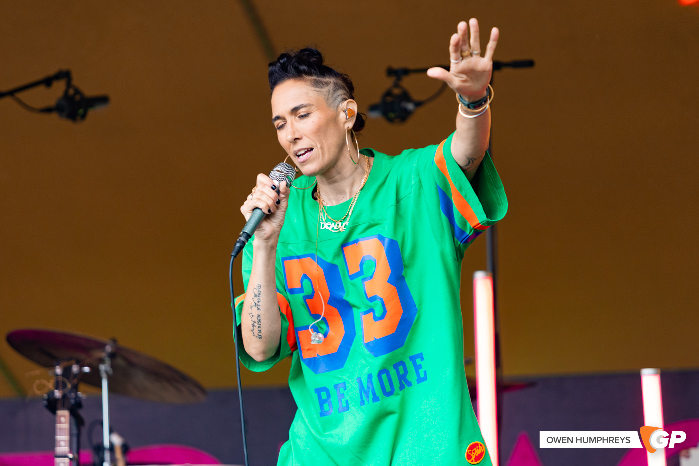 Aine Tyrrell at Hibernacle 2025. Photo by Owen Humphreys www.owen.ie