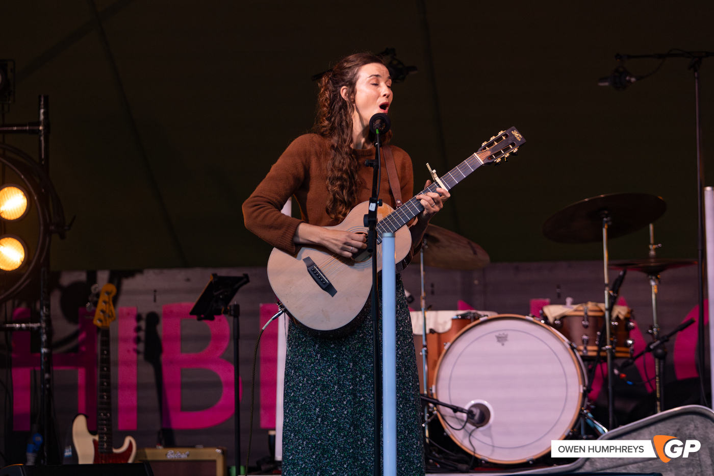Lisa Hannigan at Hibernacle 2025. Photo by Owen Humphreys www.owen.ie