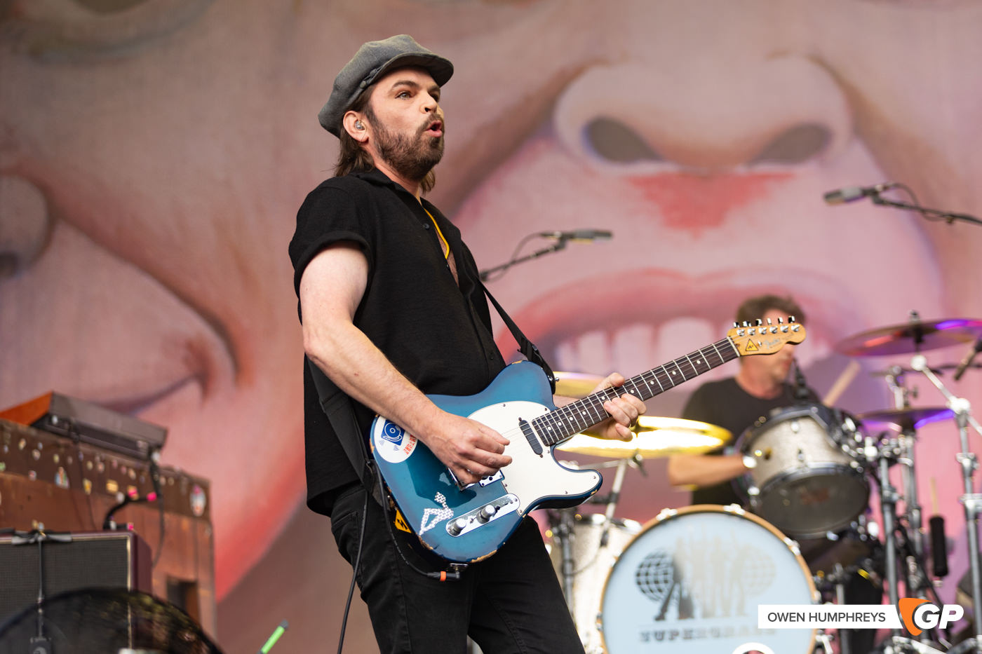 Supergrass at Iveagh Gardens. Photo by Owen Humphreys www.owen.ie
