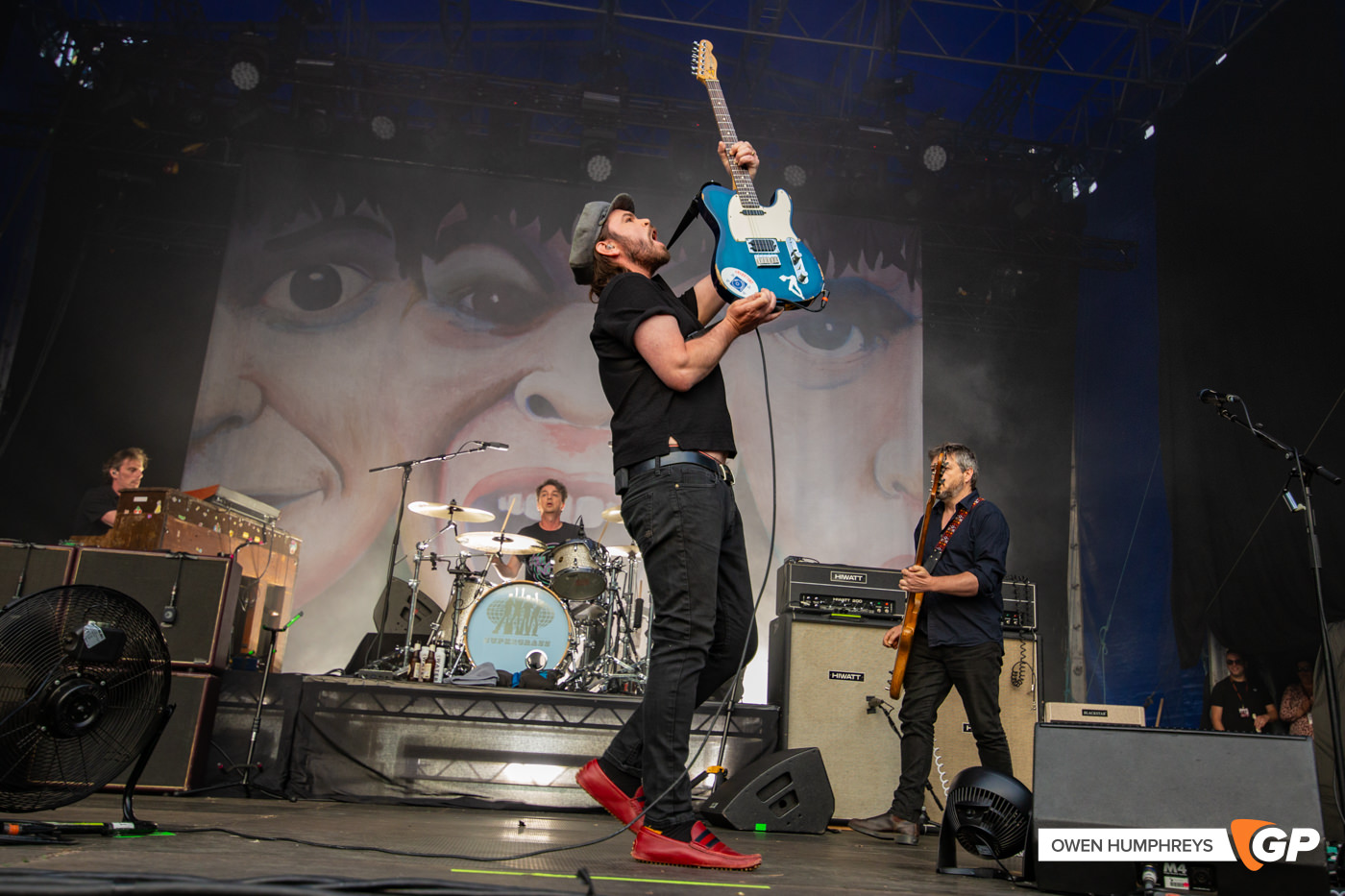 Supergrass at Iveagh Gardens. Photo by Owen Humphreys www.owen.ie