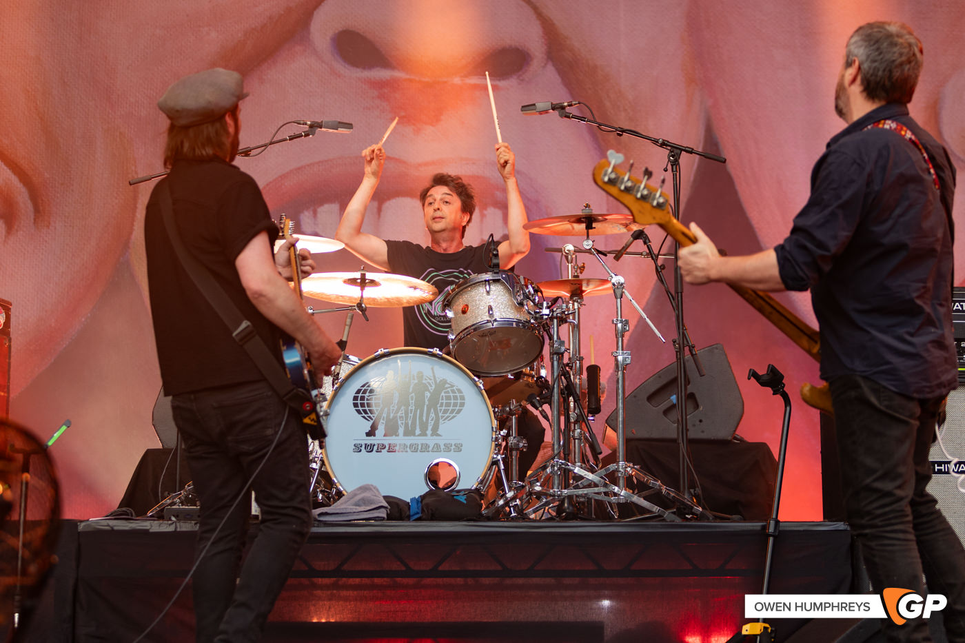 Supergrass at Iveagh Gardens. Photo by Owen Humphreys www.owen.ie