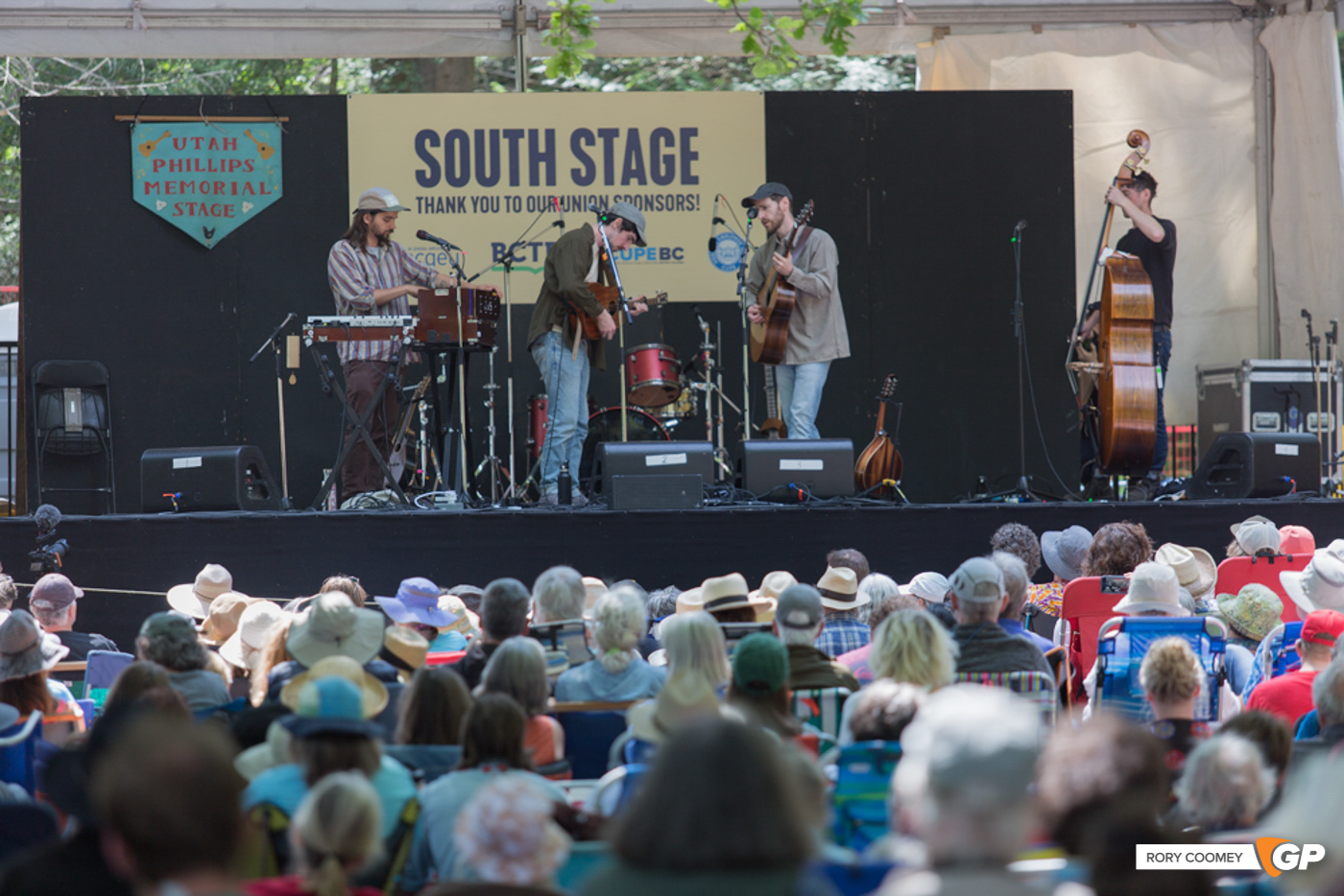 Ye Vagabonds at Vancouver Folk  Music Festical 2025 Vancouver by Rory Coomey