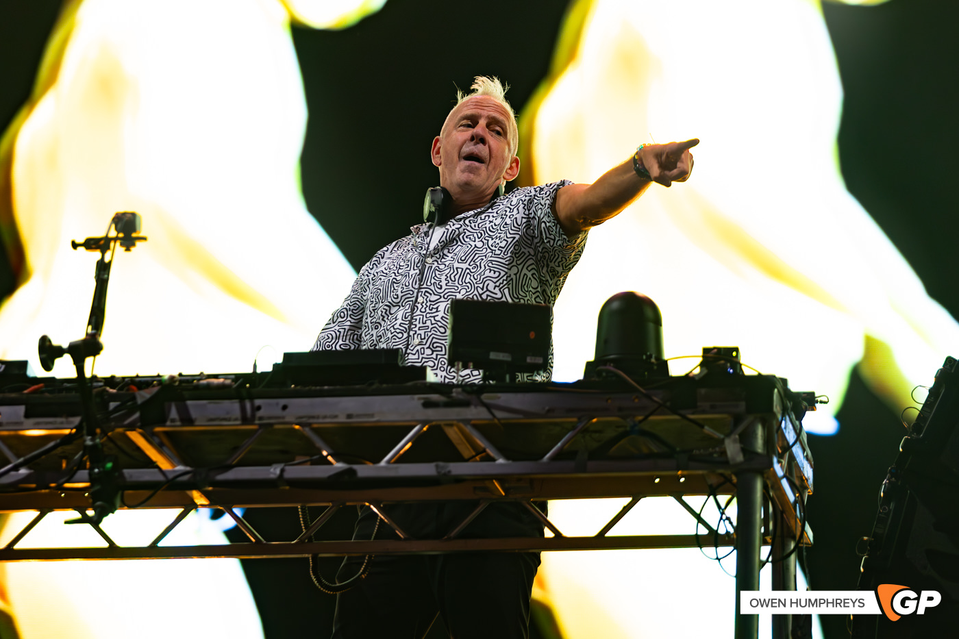 Fatboy Slim at Electric Picnic 2025. Photo by Owen Humphreys www.owen.ie