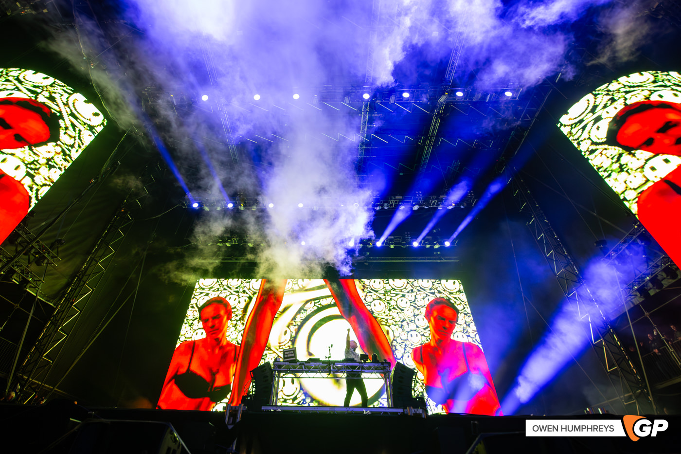 Fatboy Slim at Electric Picnic 2025. Photo by Owen Humphreys www.owen.ie