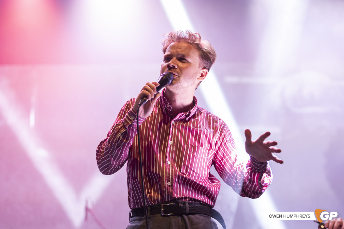 Geordie Greep at All Together Now 2025. Photo by Owen Humphreys. www.owen.ie