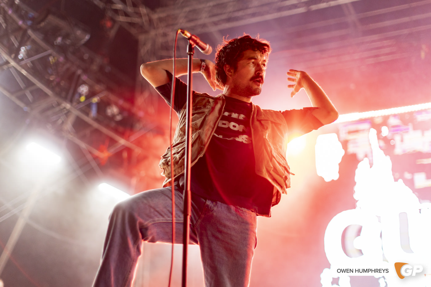 Gurriers at All Together Now 2025. Photo by Owen Humphreys. www.owen.ie