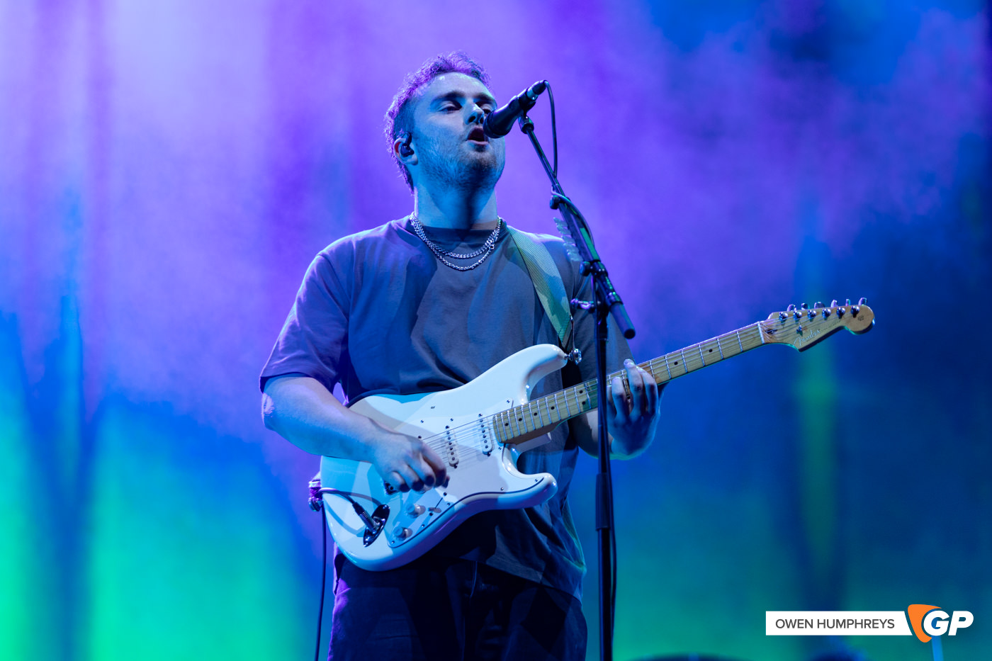 Sam Fender at Electric Picnic 2025. Photo by Owen Humphreys www.owen.ie