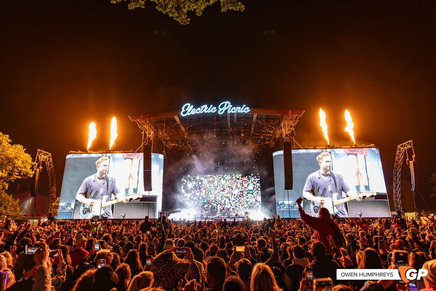 Sam Fender at Electric Picnic 2025. Photo by Owen Humphreys www.owen.ie