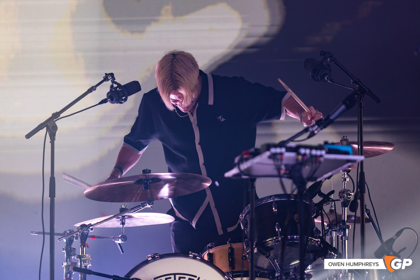 London Grammar at All Together Now 2025. Photo by Owen Humphreys www.owen.ie