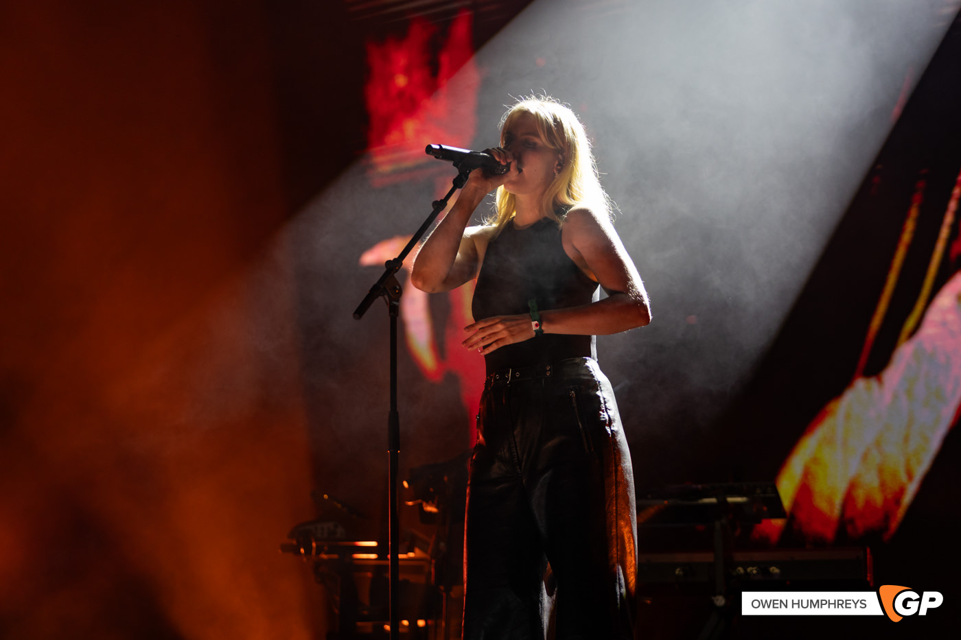 London Grammar at All Together Now 2025. Photo by Owen Humphreys www.owen.ie