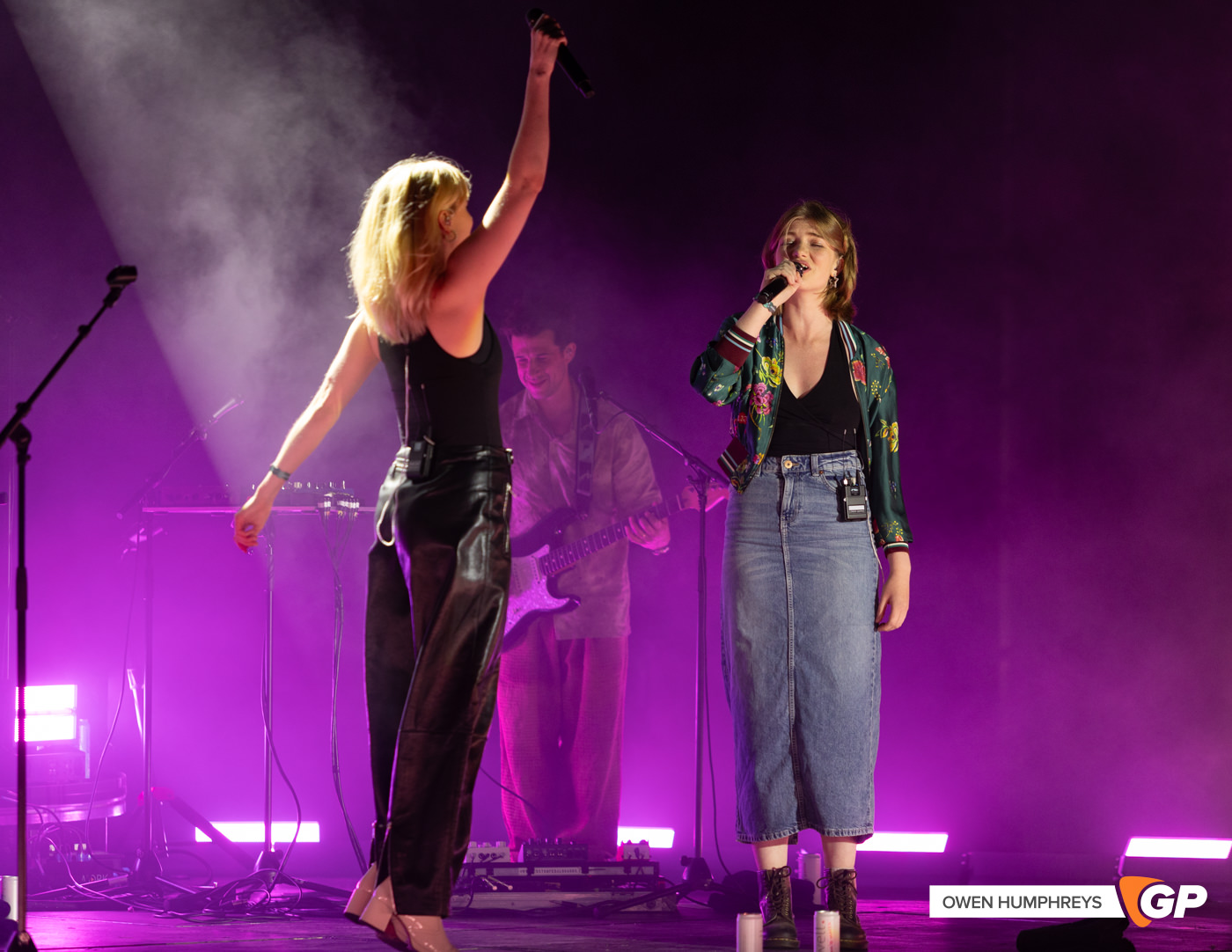London Grammar at All Together Now 2025. Photo by Owen Humphreys www.owen.ie