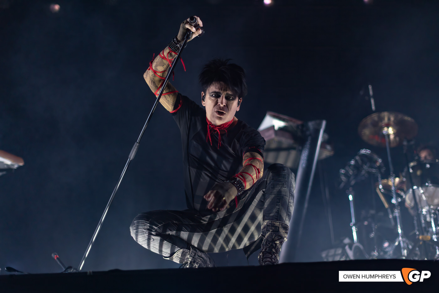 Gary Numan at 3Olympia Theatre. Photo by Owen Humphreys www.owen.ie