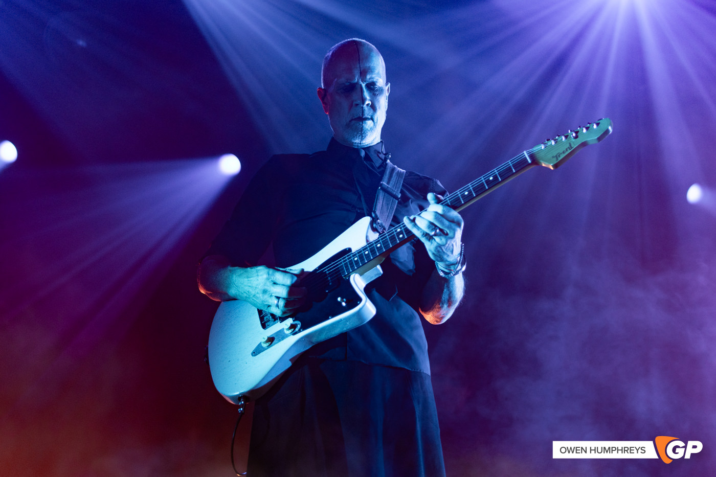 Gary Numan at 3Olympia Theatre. Photo by Owen Humphreys www.owen.ie