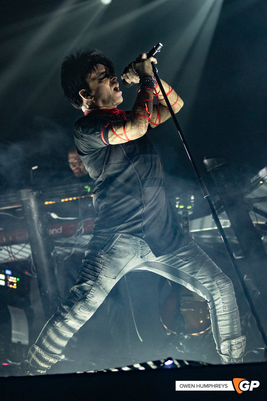 Gary Numan at 3Olympia Theatre. Photo by Owen Humphreys www.owen.ie
