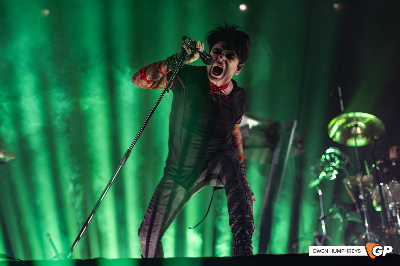 Gary Numan at 3Olympia Theatre. Photo by Owen Humphreys www.owen.ie