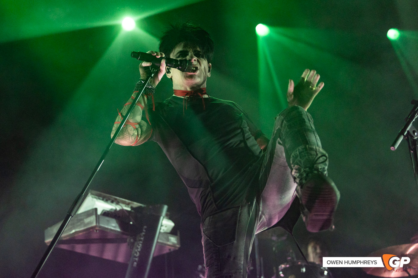 Gary Numan at 3Olympia Theatre. Photo by Owen Humphreys www.owen.ie