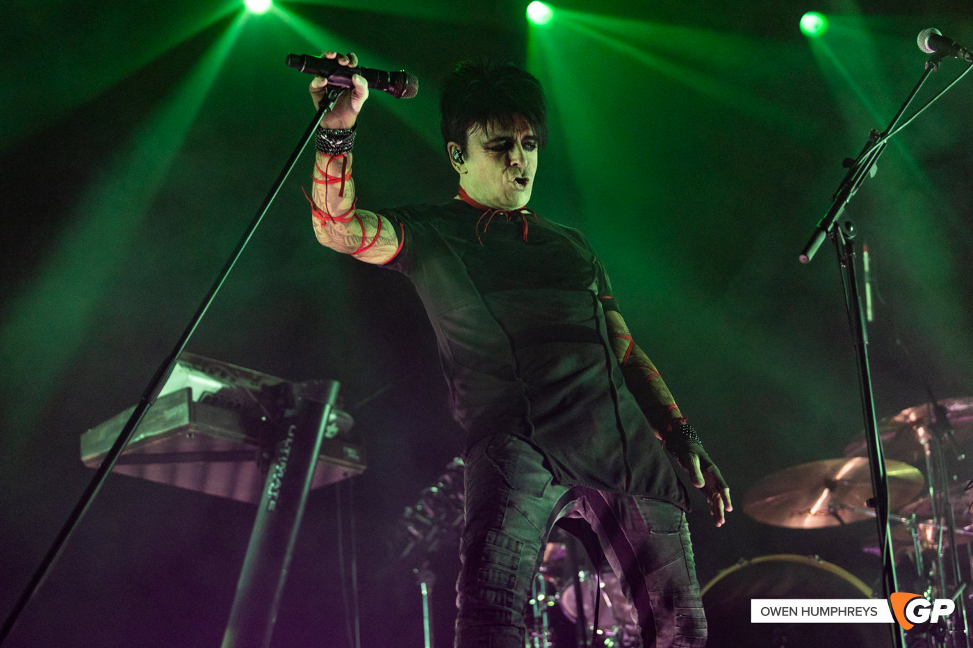 Gary Numan at 3Olympia Theatre. Photo by Owen Humphreys www.owen.ie
