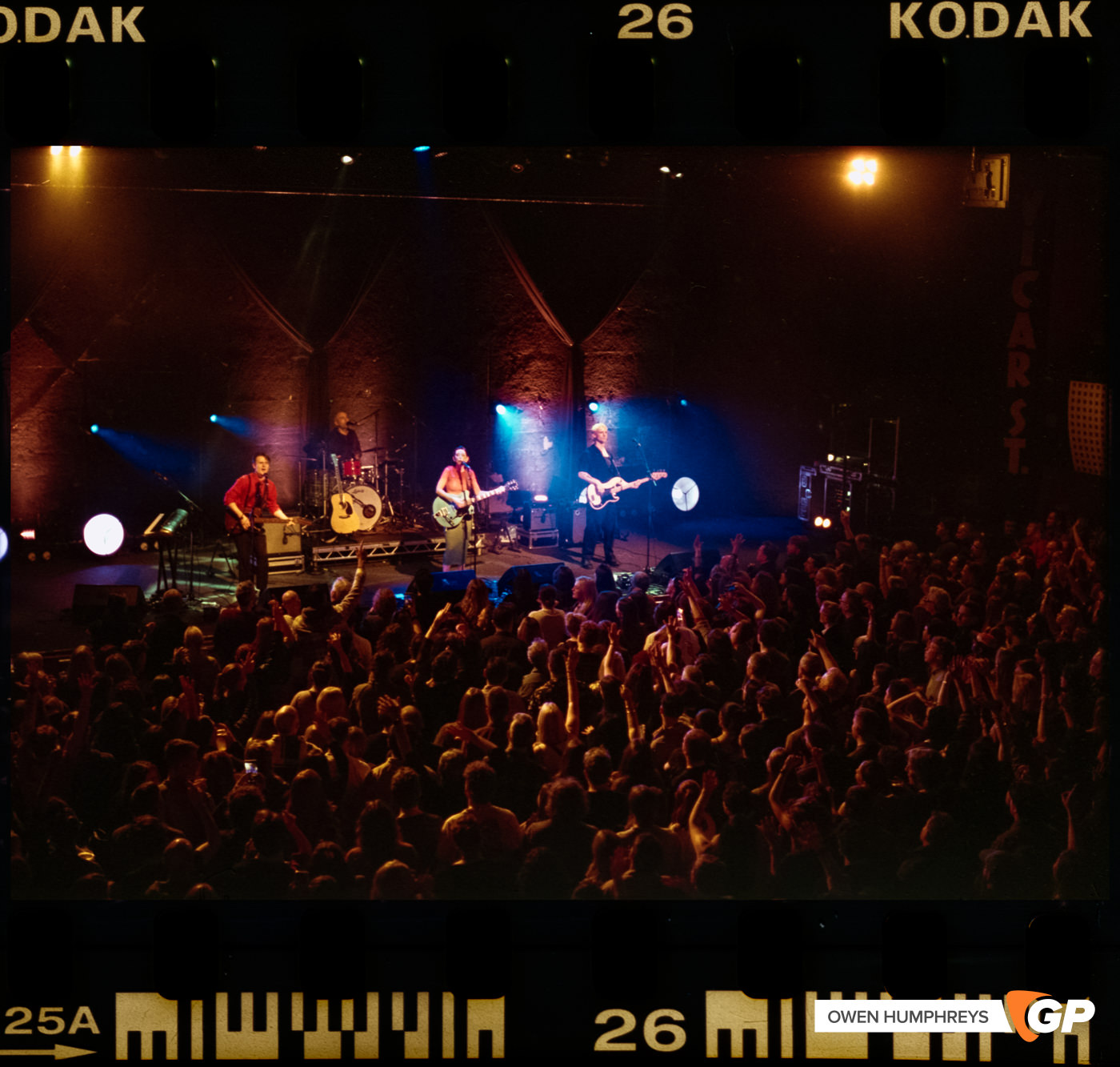 Soda Blonde at Vicar Street. Photo by Owen Humphreys www.owen.ie