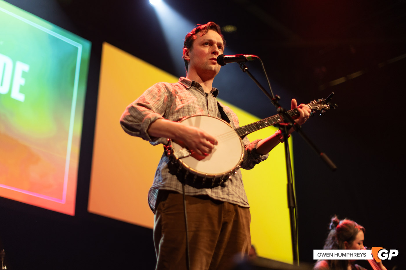 Joshua Burnside at RTE Choice Music Prize. Photo by Owen Humphreys www.owen.ie