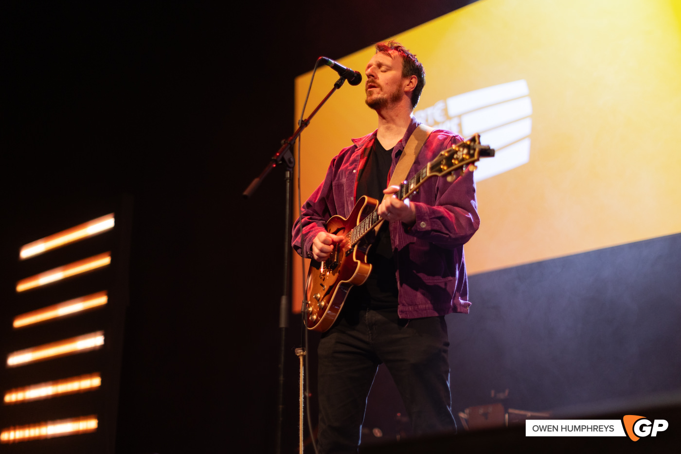 Joshua Burnside at RTE Choice Music Prize. Photo by Owen Humphreys www.owen.ie