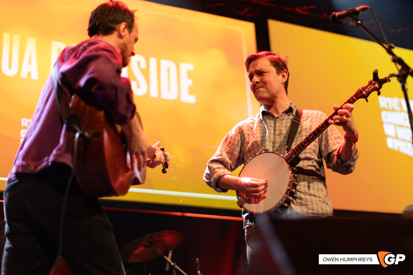 Joshua Burnside at RTE Choice Music Prize. Photo by Owen Humphreys www.owen.ie
