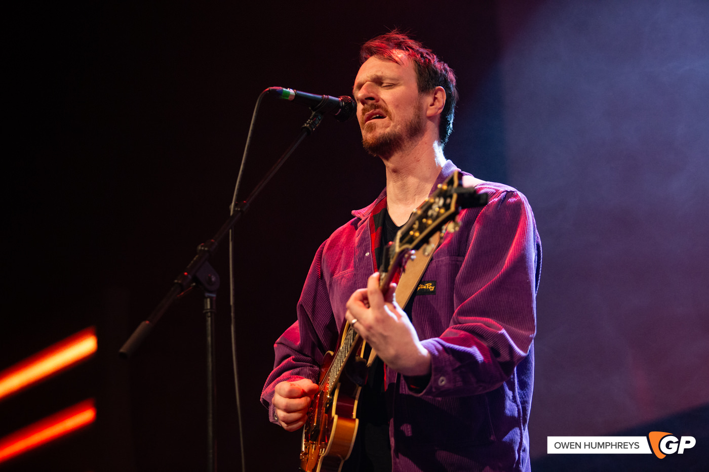 Joshua Burnside at RTE Choice Music Prize. Photo by Owen Humphreys www.owen.ie