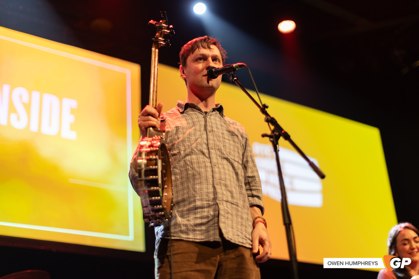 Joshua Burnside at RTE Choice Music Prize. Photo by Owen Humphreys www.owen.ie