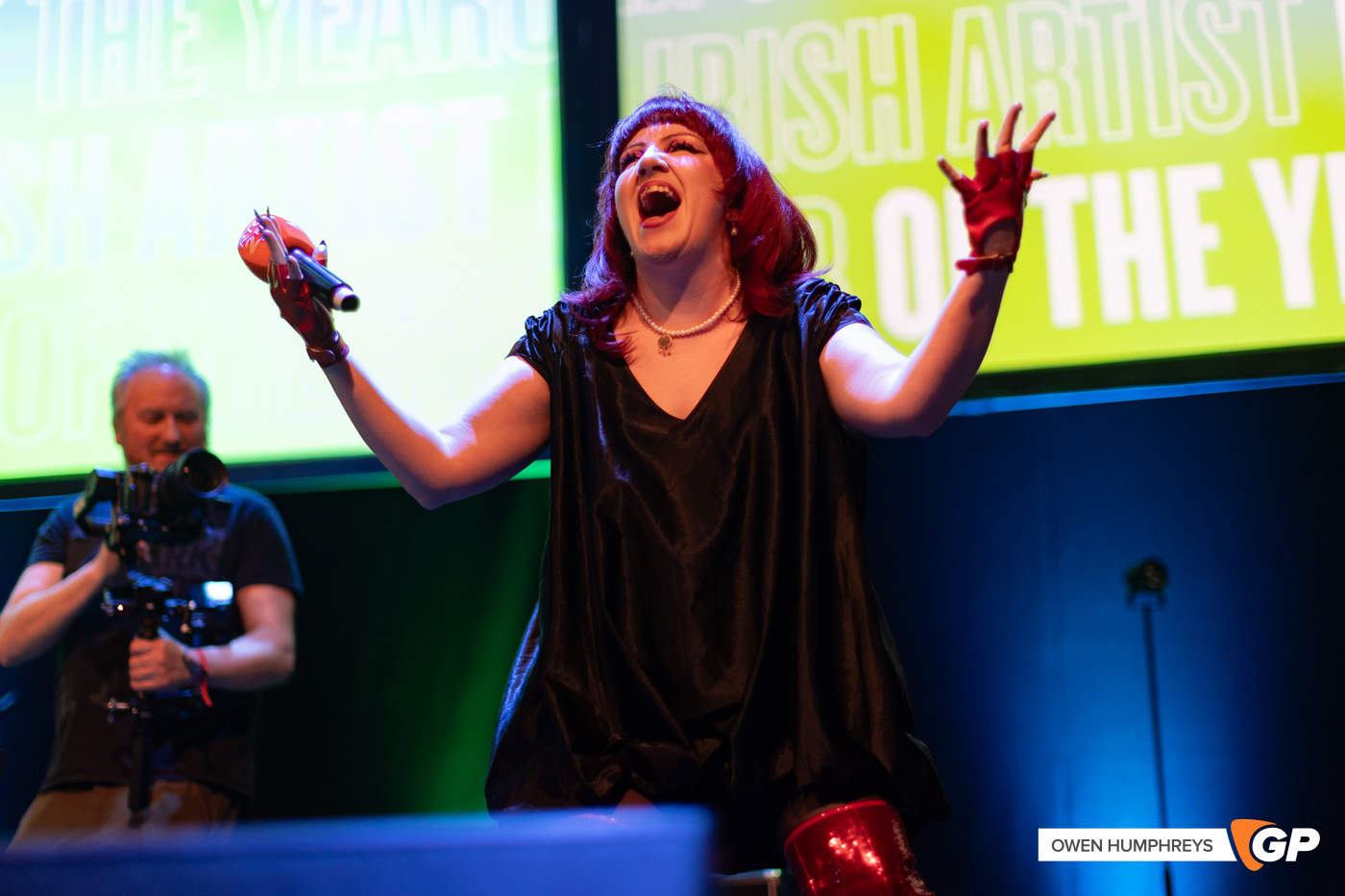 CMAT at RTE Choice Music Prize. Photo by Owen Humphreys www.owen.ie