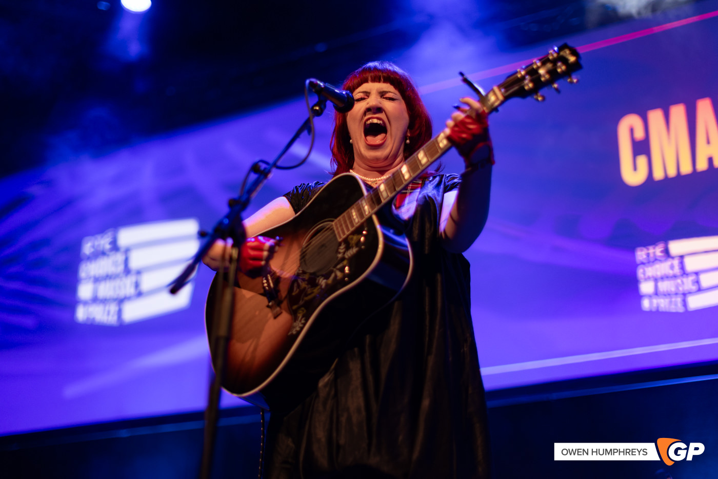 CMAT at RTE Choice Music Prize. Photo by Owen Humphreys www.owen.ie