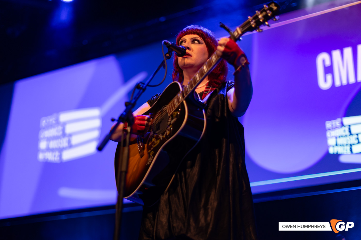 CMAT at RTE Choice Music Prize. Photo by Owen Humphreys www.owen.ie