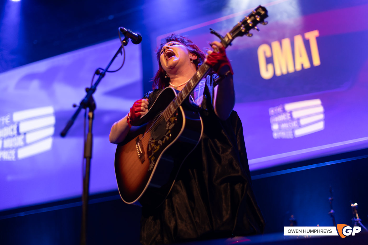 CMAT at RTE Choice Music Prize. Photo by Owen Humphreys www.owen.ie