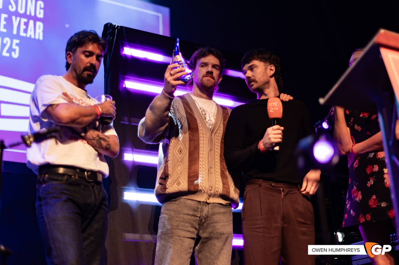 Amble at RTE Choice Music Prize. Photo by Owen Humphreys www.owen.ie