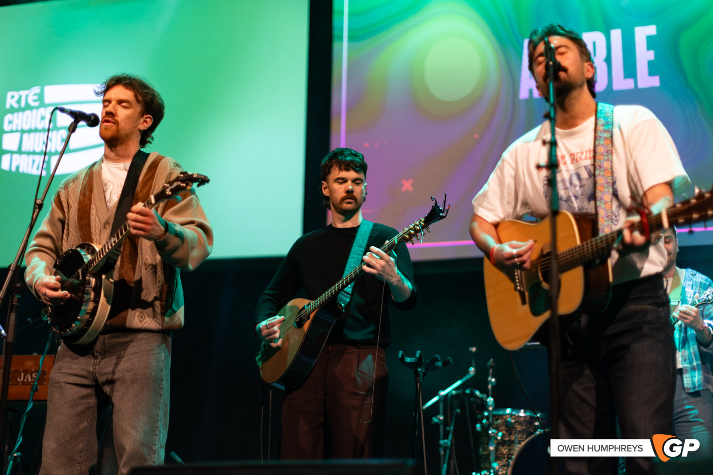Amble at RTE Choice Music Prize. Photo by Owen Humphreys www.owen.ie