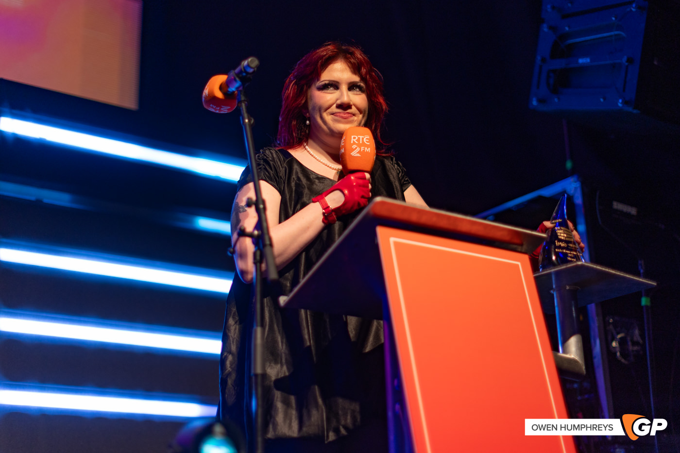 CMAT at RTE Choice Music Prize. Photo by Owen Humphreys www.owen.ie