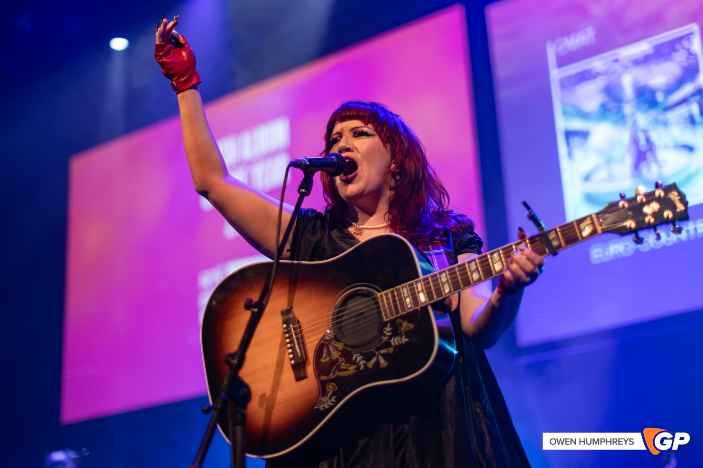 CMAT at RTE Choice Music Prize. Photo by Owen Humphreys www.owen.ie